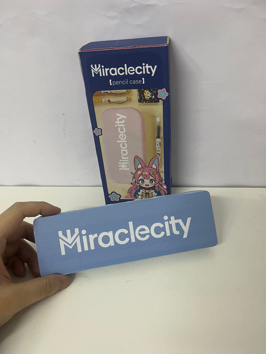 【Miraclecity Pencil cases】——Miraclecity Kawaii Silicone Pencil Case - Large Capacity, Shockproof & Waterproof, Cute Stationery Organizer for Students
