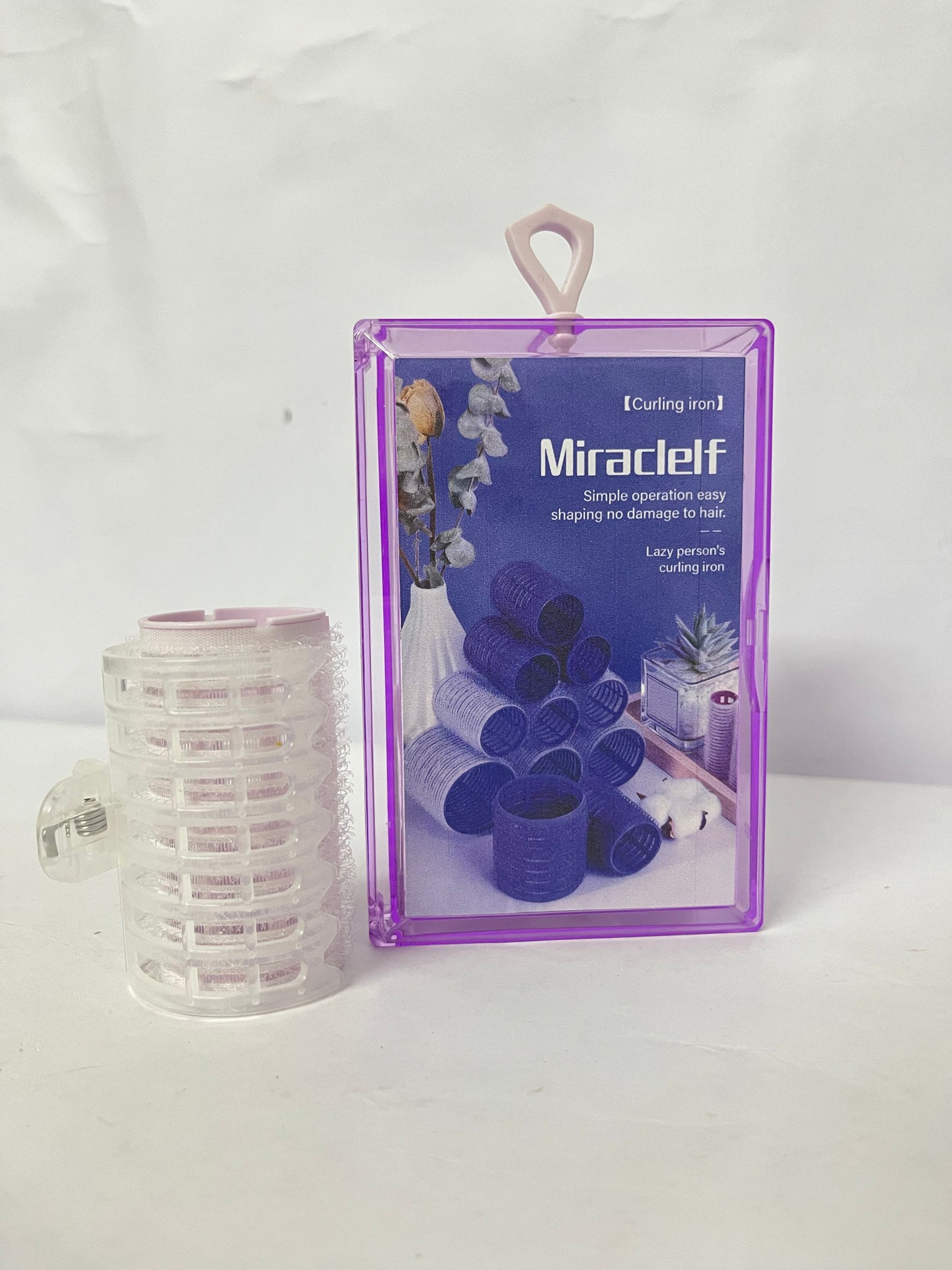Miraclelf Non-electric hair rollers Convenient Self-Adhesive Hair Curlers - Lazy Person's Exclusive Hair Styling Tool, Easily Create Natural Curls Without Damage