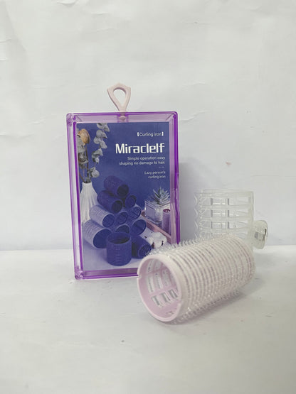 Miraclelf Non-electric hair rollers Convenient Self-Adhesive Hair Curlers - Lazy Person's Exclusive Hair Styling Tool, Easily Create Natural Curls Without Damage