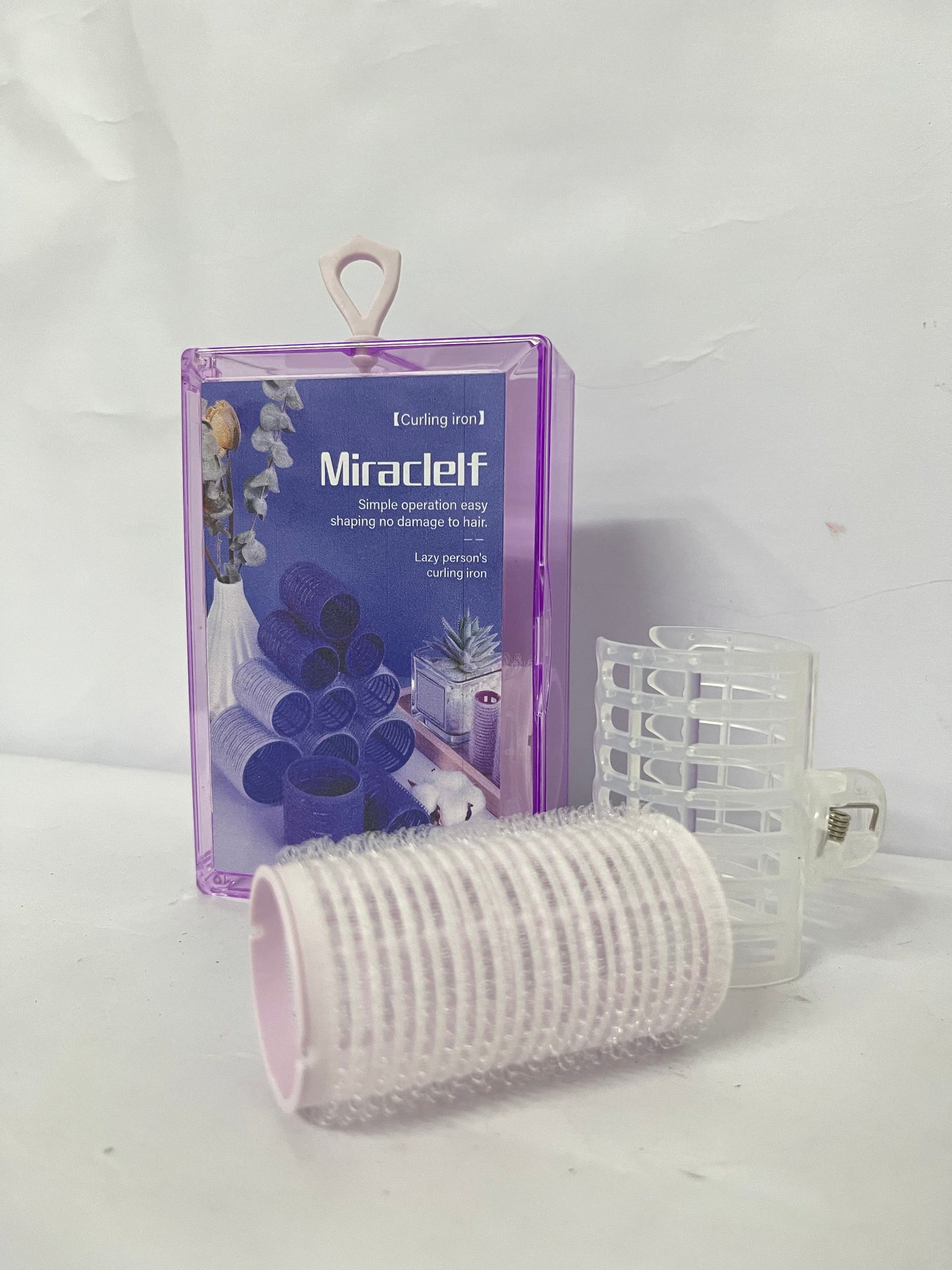 Miraclelf Non-electric hair rollers Convenient Self-Adhesive Hair Curlers - Lazy Person's Exclusive Hair Styling Tool, Easily Create Natural Curls Without Damage