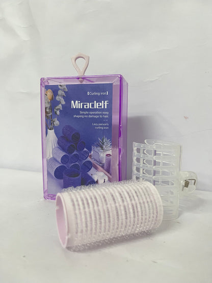 Miraclelf Non-electric hair rollers Convenient Self-Adhesive Hair Curlers - Lazy Person's Exclusive Hair Styling Tool, Easily Create Natural Curls Without Damage