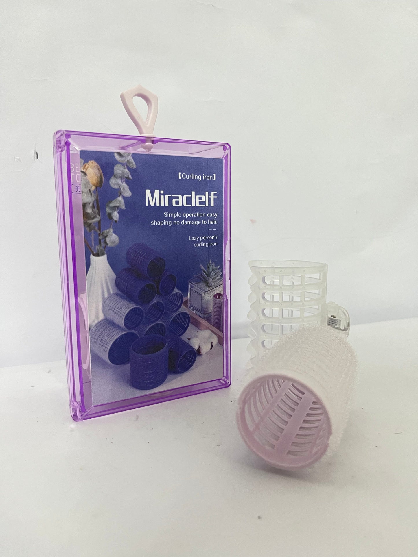 Miraclelf Non-electric hair rollers Convenient Self-Adhesive Hair Curlers - Lazy Person's Exclusive Hair Styling Tool, Easily Create Natural Curls Without Damage