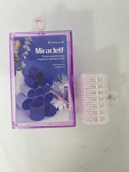 Miraclelf Non-electric hair rollers Convenient Self-Adhesive Hair Curlers - Lazy Person's Exclusive Hair Styling Tool, Easily Create Natural Curls Without Damage