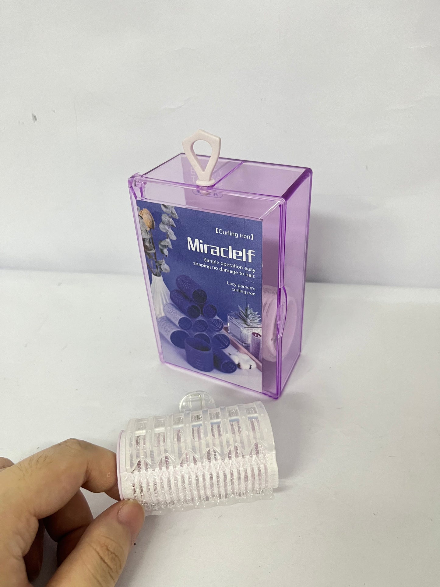 Miraclelf Non-electric hair rollers Convenient Self-Adhesive Hair Curlers - Lazy Person's Exclusive Hair Styling Tool, Easily Create Natural Curls Without Damage