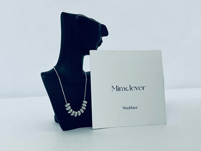 Miraclever Charm Spacer Beads – Set of 10 Silver Tone Spacers, Compatible with European, Troll, Chamilia, and European-Style Snake Chain