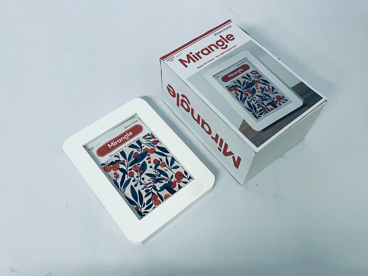 Mirangle Picture Frames Collage Wall Decor, Gallery Wall Frame Set for Wall or Tabletop Display