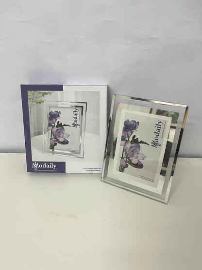 Modaily Clear Polystyrene Picture Frame - Shatter-Resistant Tabletop/Wall Mount Photo Frame for Home & Office Decor