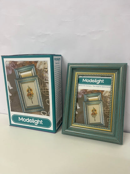 [Modelight Picture frames]-Vintage Distressed Picture Frame - American Country Style Tabletop & Wall-Mountable Frame