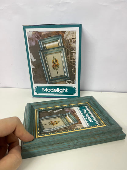 [Modelight Picture frames]-Vintage Distressed Picture Frame - American Country Style Tabletop & Wall-Mountable Frame