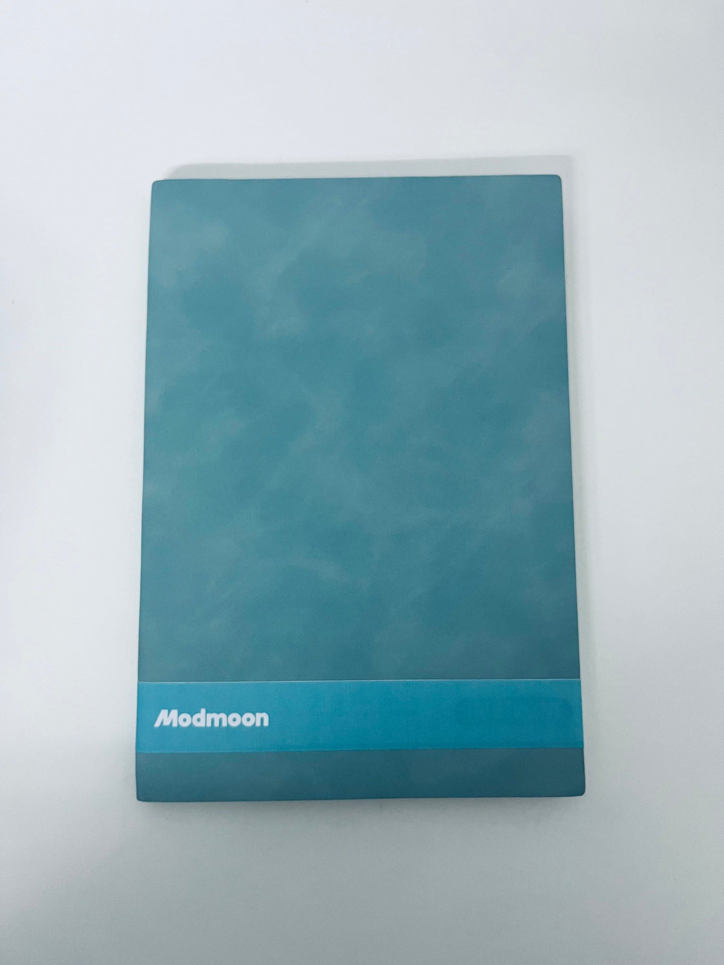 Modmoon Paper Notebook - Minimalist Cloudy Blue Design for Daily Organization