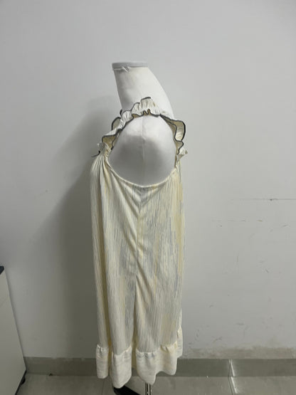 【Momenthe Pale Yellow Girl's Dress】—— Sweet & Comfortable Daily Wear Choice