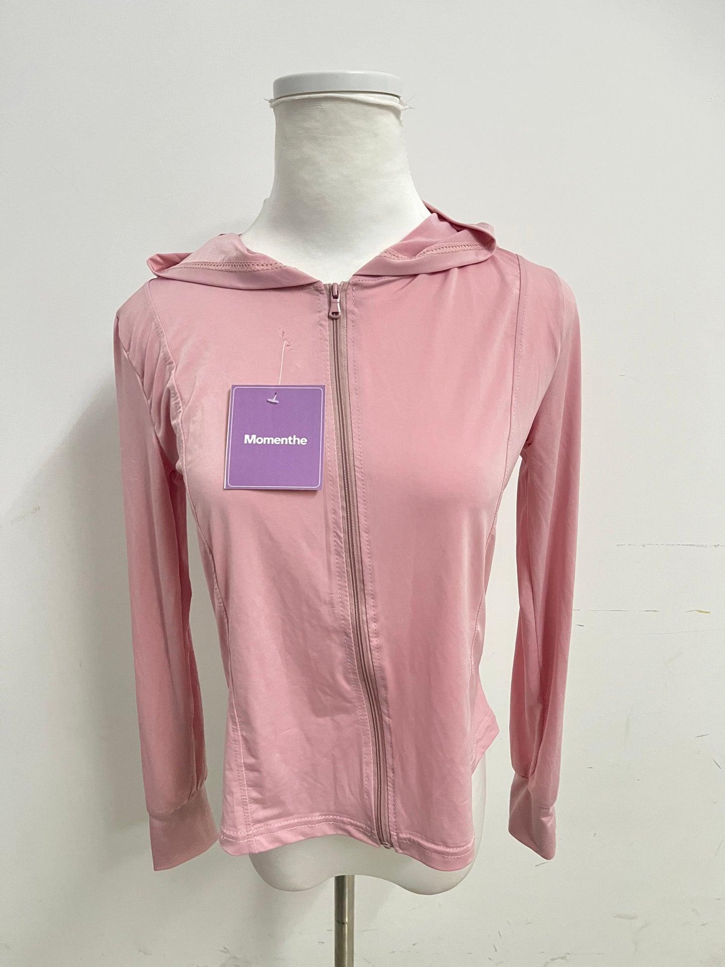 Momenthe Women's Lightweight Hooded Athletic Top