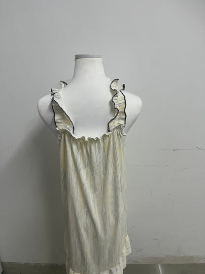 【Momenthe Pale Yellow Girl's Dress】—— Sweet & Comfortable Daily Wear Choice