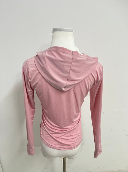 Momenthe Women's Lightweight Hooded Athletic Top