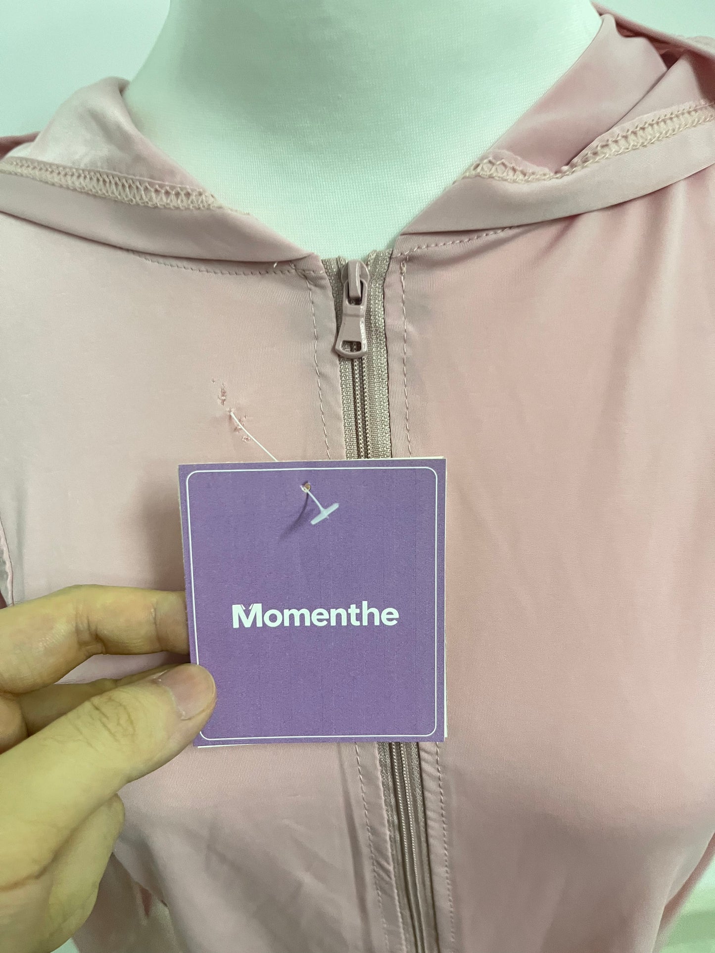 Momenthe Women's Lightweight Hooded Athletic Top