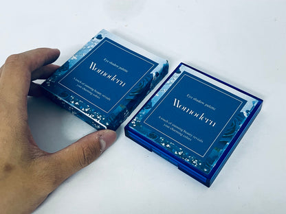 Momodern Morandi Blue 9-Color Eyeshadow Palette – Unlock Your Charming Eye Makeup Realm