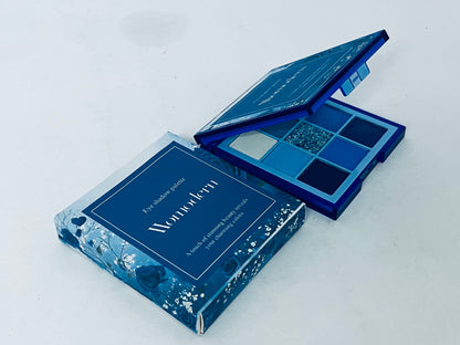 Momodern Morandi Blue 9-Color Eyeshadow Palette – Unlock Your Charming Eye Makeup Realm