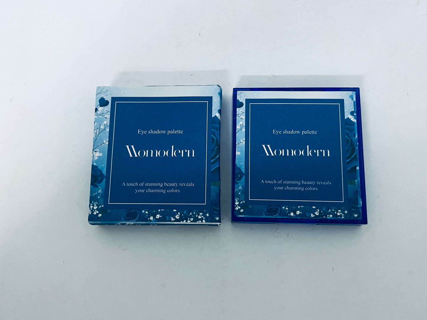 Momodern Morandi Blue 9-Color Eyeshadow Palette – Unlock Your Charming Eye Makeup Realm