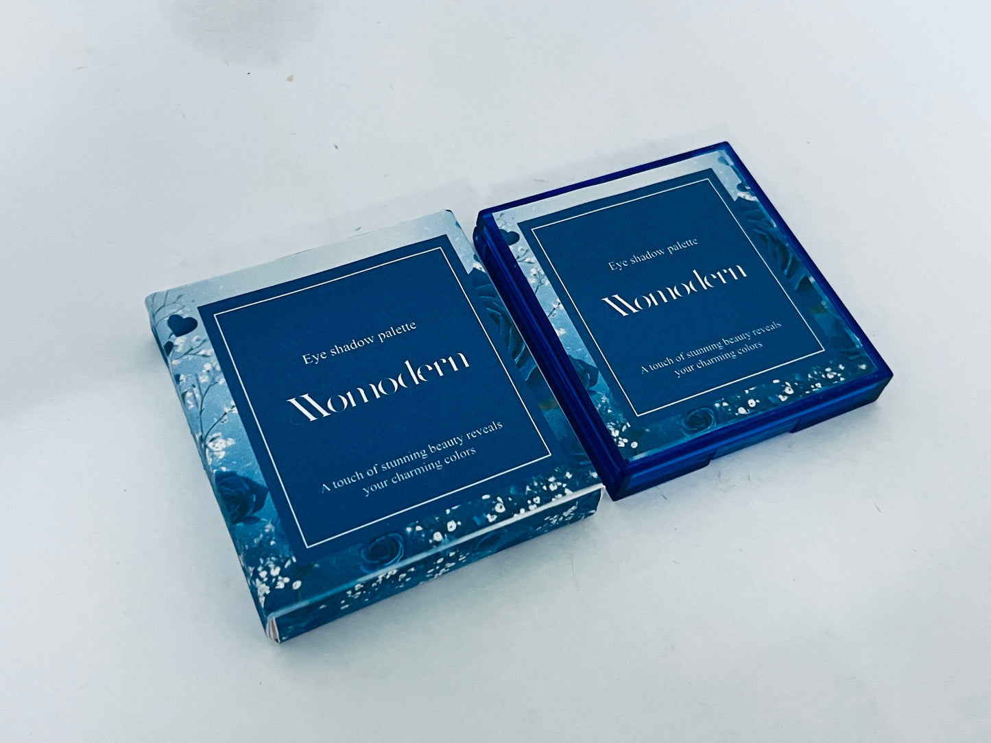 Momodern Morandi Blue 9-Color Eyeshadow Palette – Unlock Your Charming Eye Makeup Realm