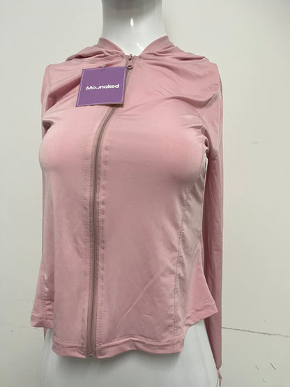 [Moonaked Athletic shirts]——Ice Silk Sun Protection Jacket - Slim Fit Hooded Cropped UV Protection Coat