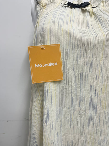 [Moonaked Dresses]-French Girl Style Camisole - Textured Ruffle Hem Loungewear Dress