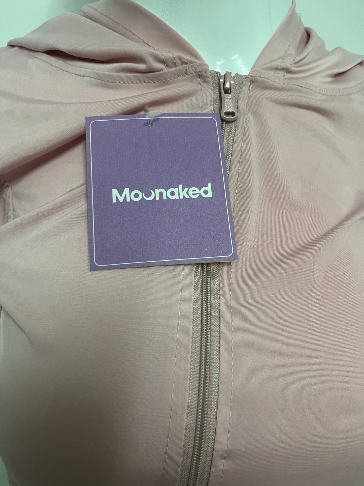 [Moonaked Athletic shirts]——Ice Silk Sun Protection Jacket - Slim Fit Hooded Cropped UV Protection Coat