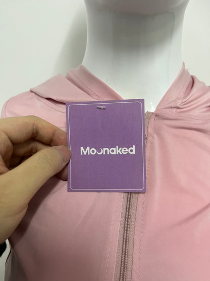 [Moonaked Athletic shirts]——Ice Silk Sun Protection Jacket - Slim Fit Hooded Cropped UV Protection Coat