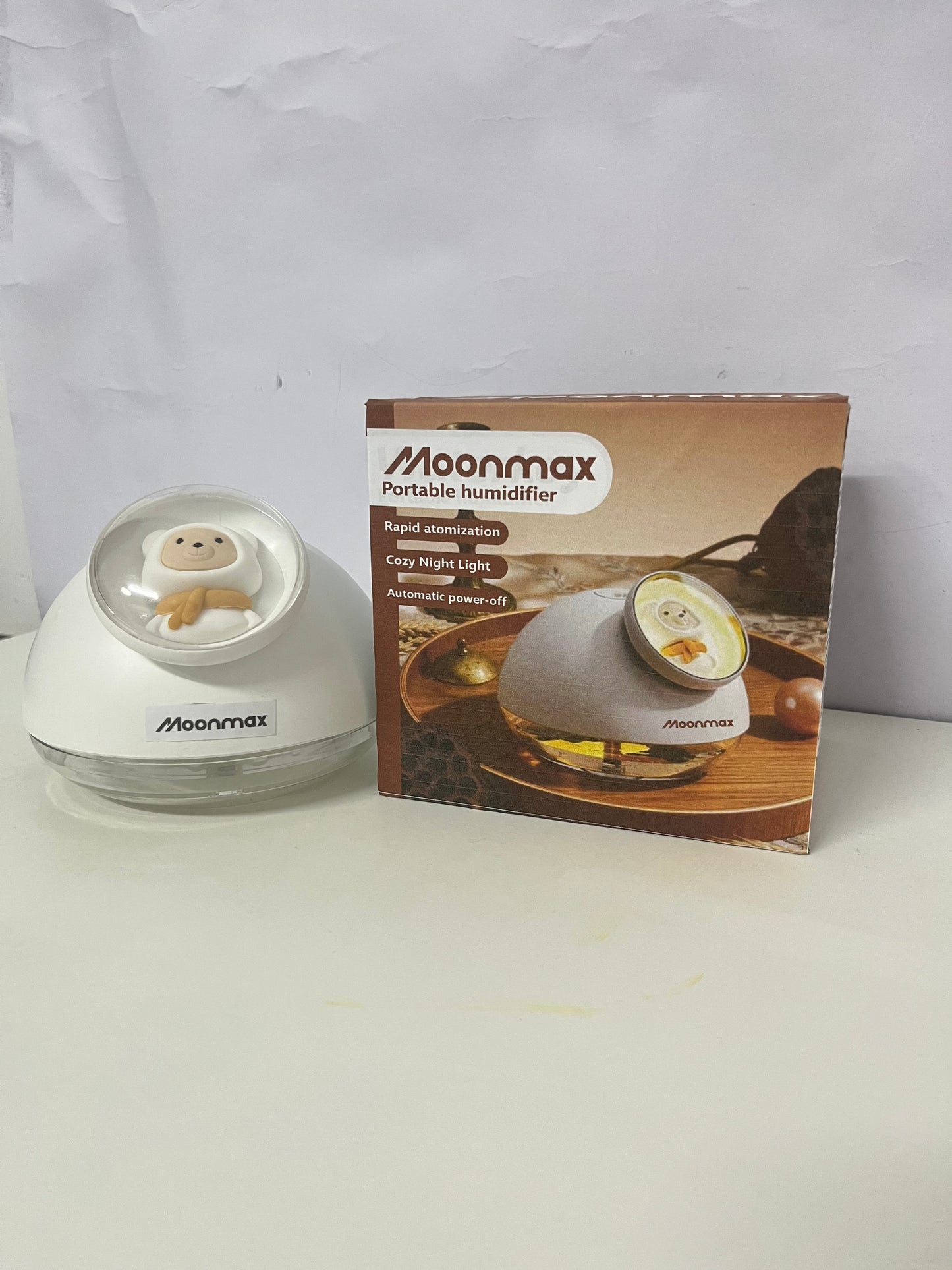 [Moonmax Humidifiers]-Cute Astronaut Humidifier - Desktop Mini Portable Hydrating Aromatherapy Diffuser