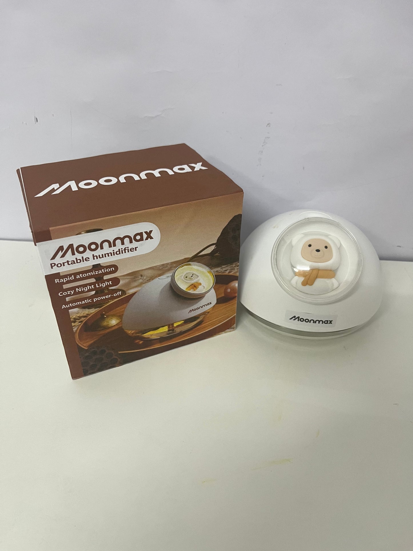 [Moonmax Humidifiers]-Cute Astronaut Humidifier - Desktop Mini Portable Hydrating Aromatherapy Diffuser