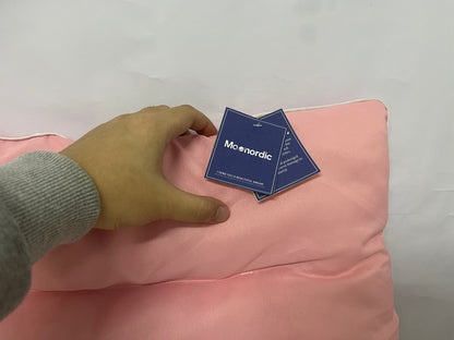 Moonordic Silky Smooth Pillow Cherry Blossom Pink Comfortable & Skin-Friendly A Great Rest Item for Sleep & Neck Care
