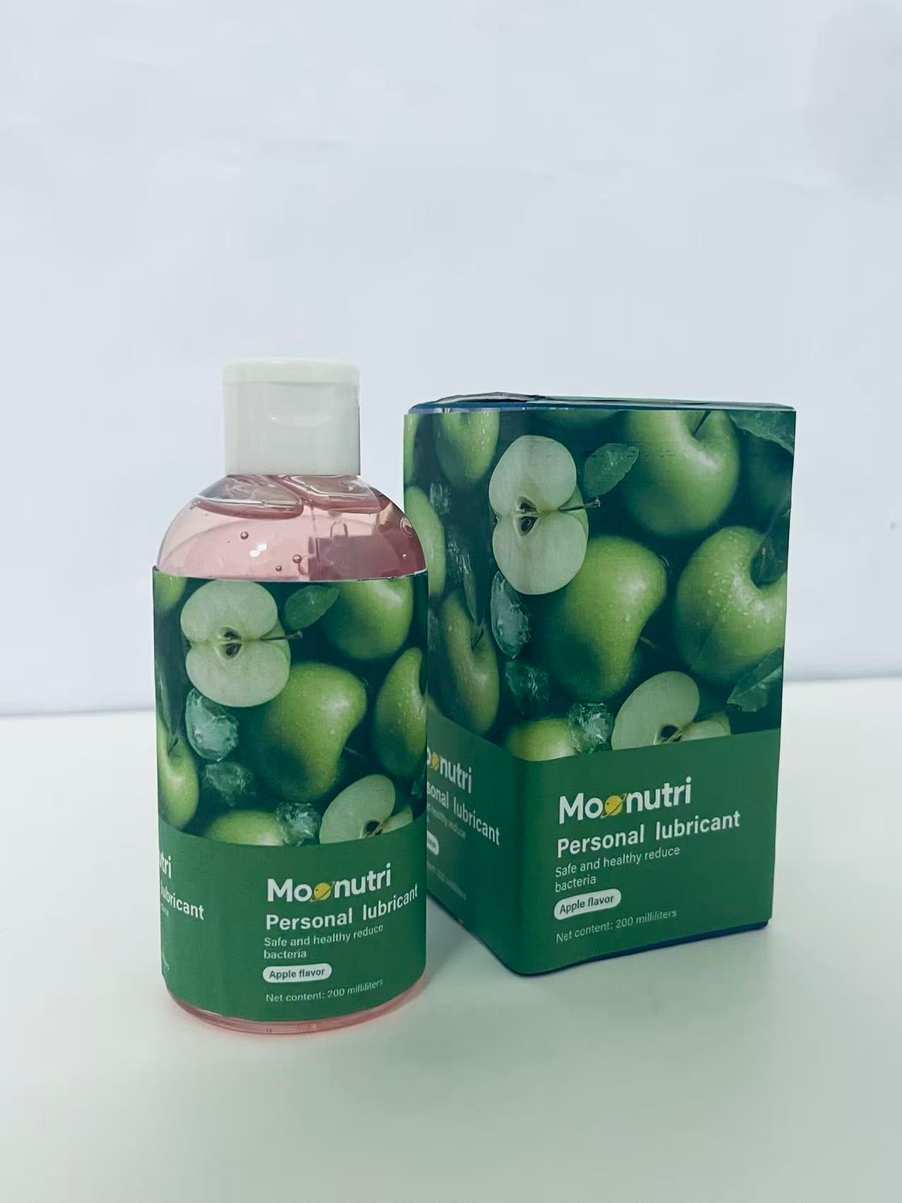 Moonutri Green Apple Flavor Personal Lubricant