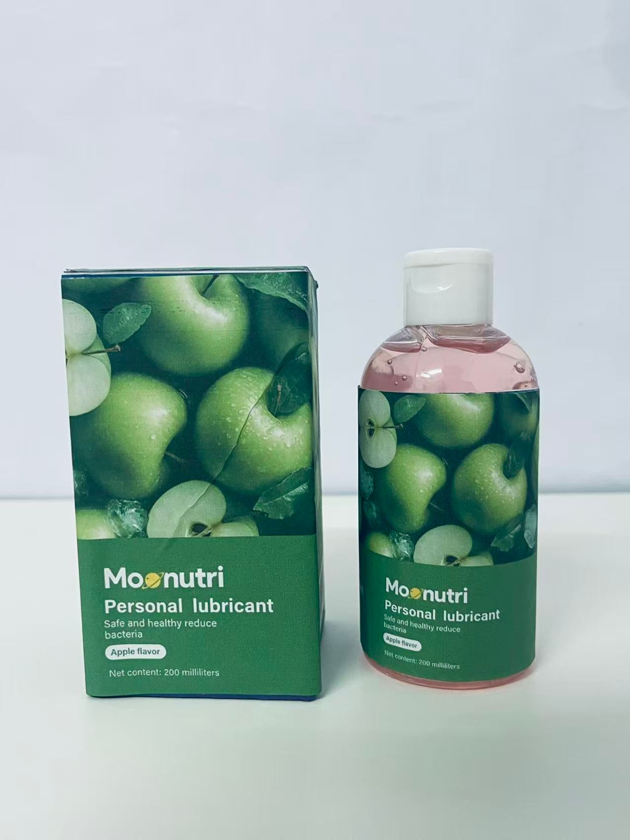 Moonutri Green Apple Flavor Personal Lubricant