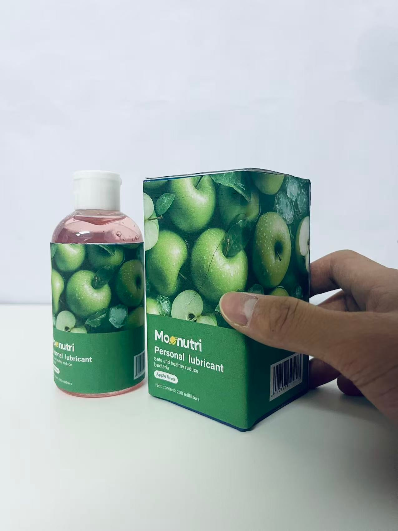 Moonutri Green Apple Flavor Personal Lubricant