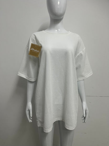 【Morebest Oversized Textured T-Shirt】—— Effortless Comfort & Casual Style for Everyday Wear