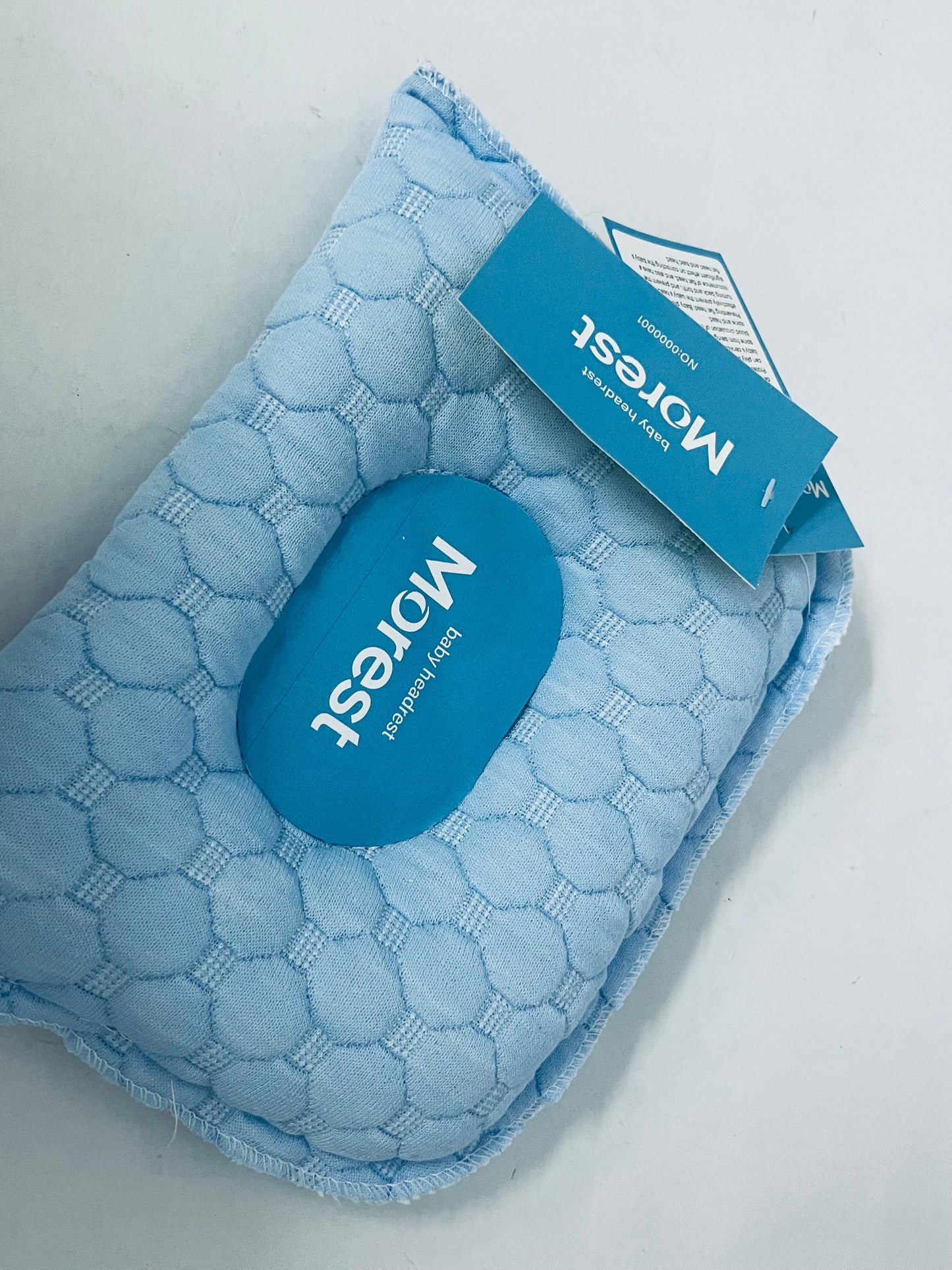 Morest Baby Headrest Pillow, Newborn Anti-Flat Head Pillow, Breathable & Comfortable Pillow for Infants