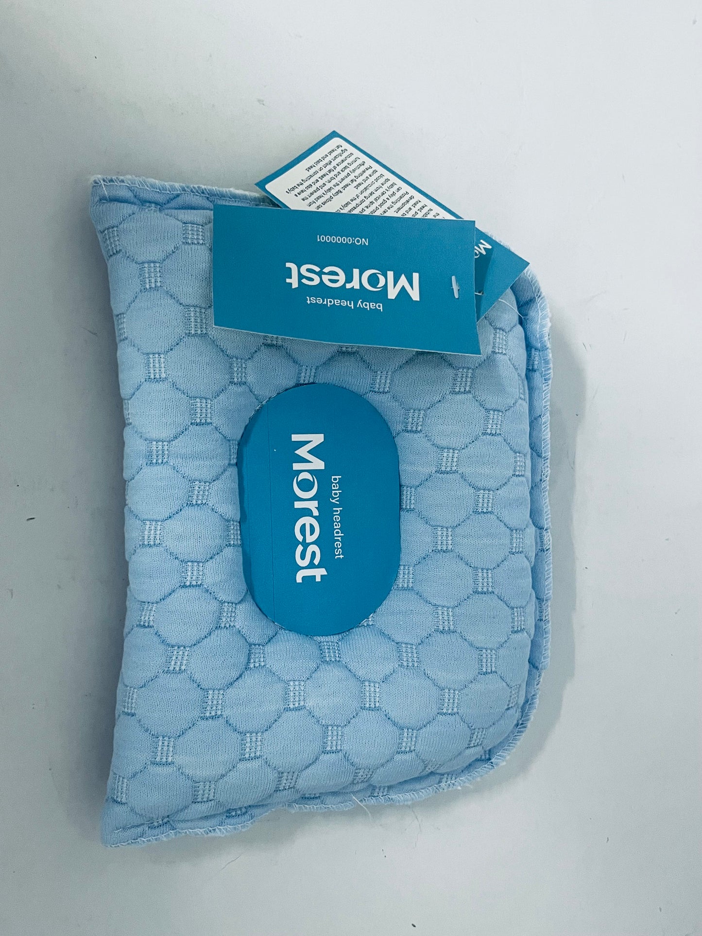 Morest Baby Headrest Pillow, Newborn Anti-Flat Head Pillow, Breathable & Comfortable Pillow for Infants