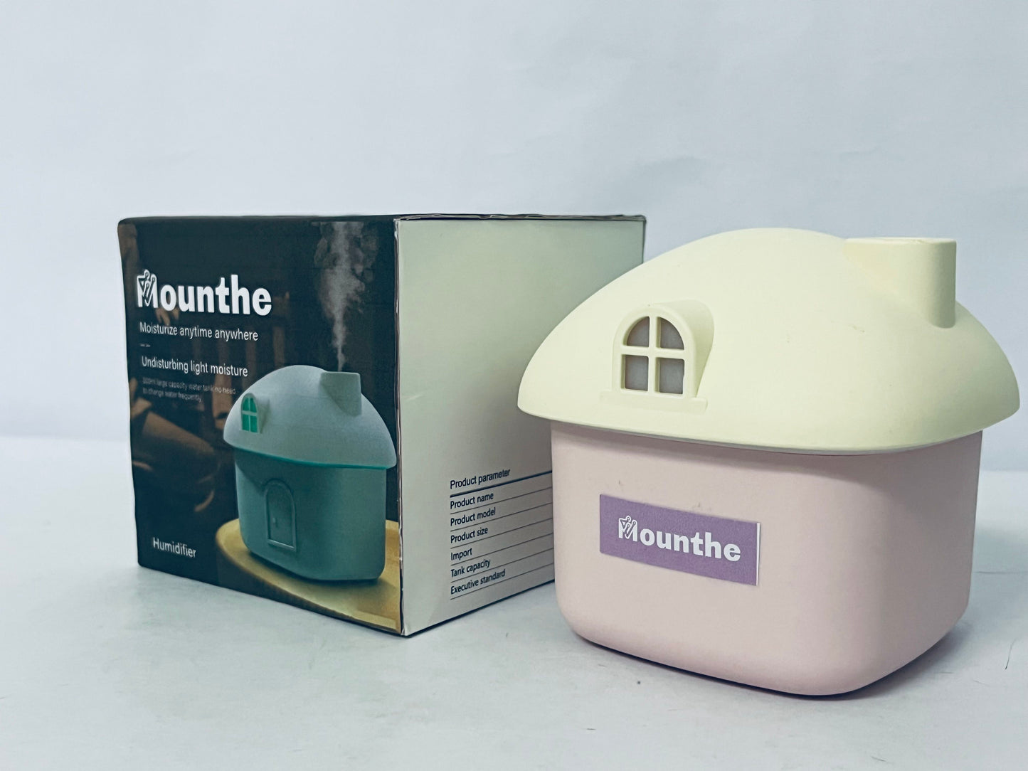 Mounthe Mushroom Humidifier for Bedroom/Office Cute Mushroom Night Light for Kids Birthday Gift
