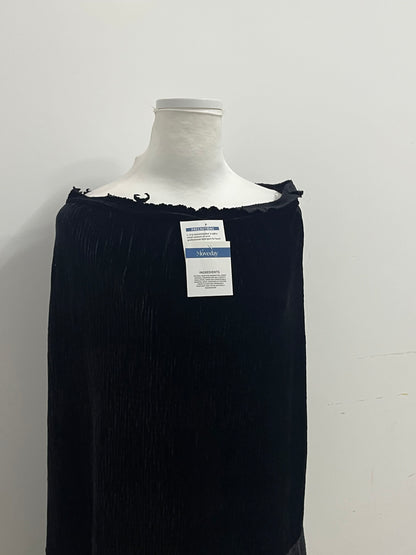 【Moveday Black Pleated Skirt】—— Elegant & Versatile Daily Wear Choice