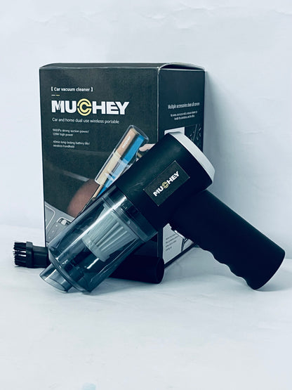 MUCHEY Handheld Car Vacuum Portable Cordless17000PA Mini Vacuums Rechargeable Foldable Vacuum Cleaner with Brushless Motor for Gifts Home,Office Pet