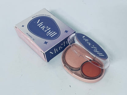 Muchill Blusher Dual Color, Jelly Texture, 12 Colors, Longwear, Long-lasting