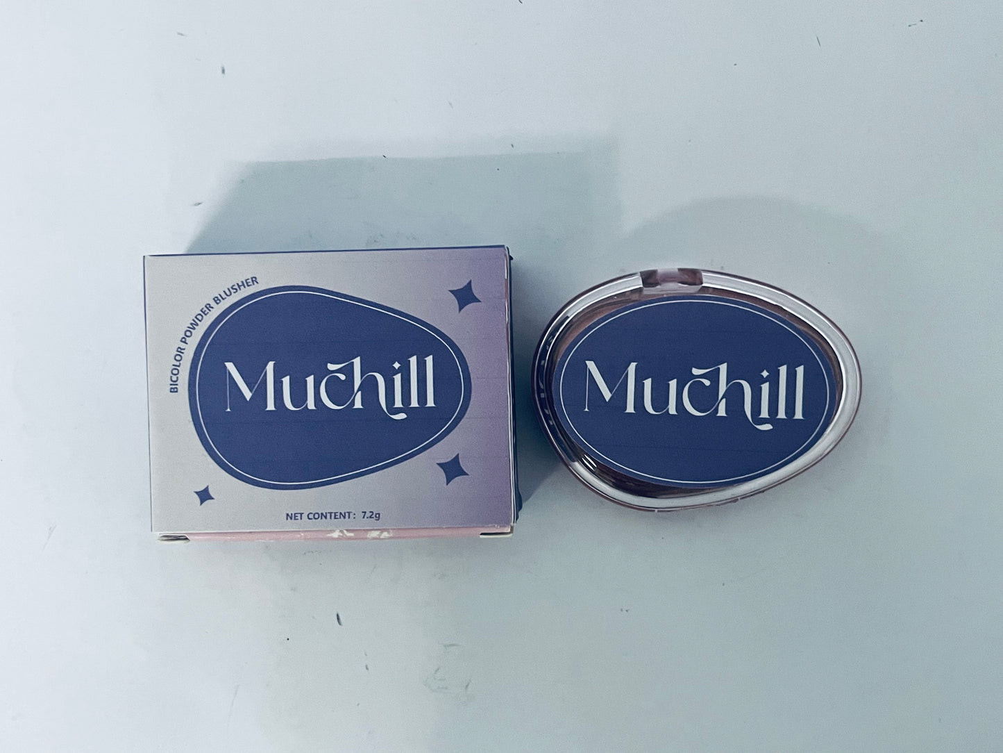 Muchill Blusher Dual Color, Jelly Texture, 12 Colors, Longwear, Long-lasting