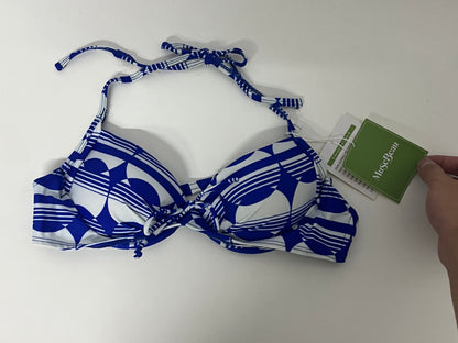 MuseBeau Bras - Breathable Geometric Halter Bra with Adjustable