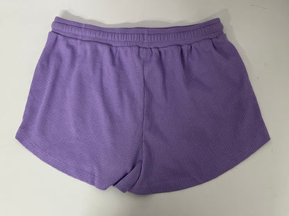 MuseBeau Pants - Adjustable Drawstring Purple Casual Shorts for Summer