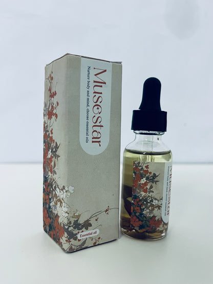 Musestar Natural Soothing Essential Oil Plant Extracts A Daily Care Item for Physical & Mental Healing