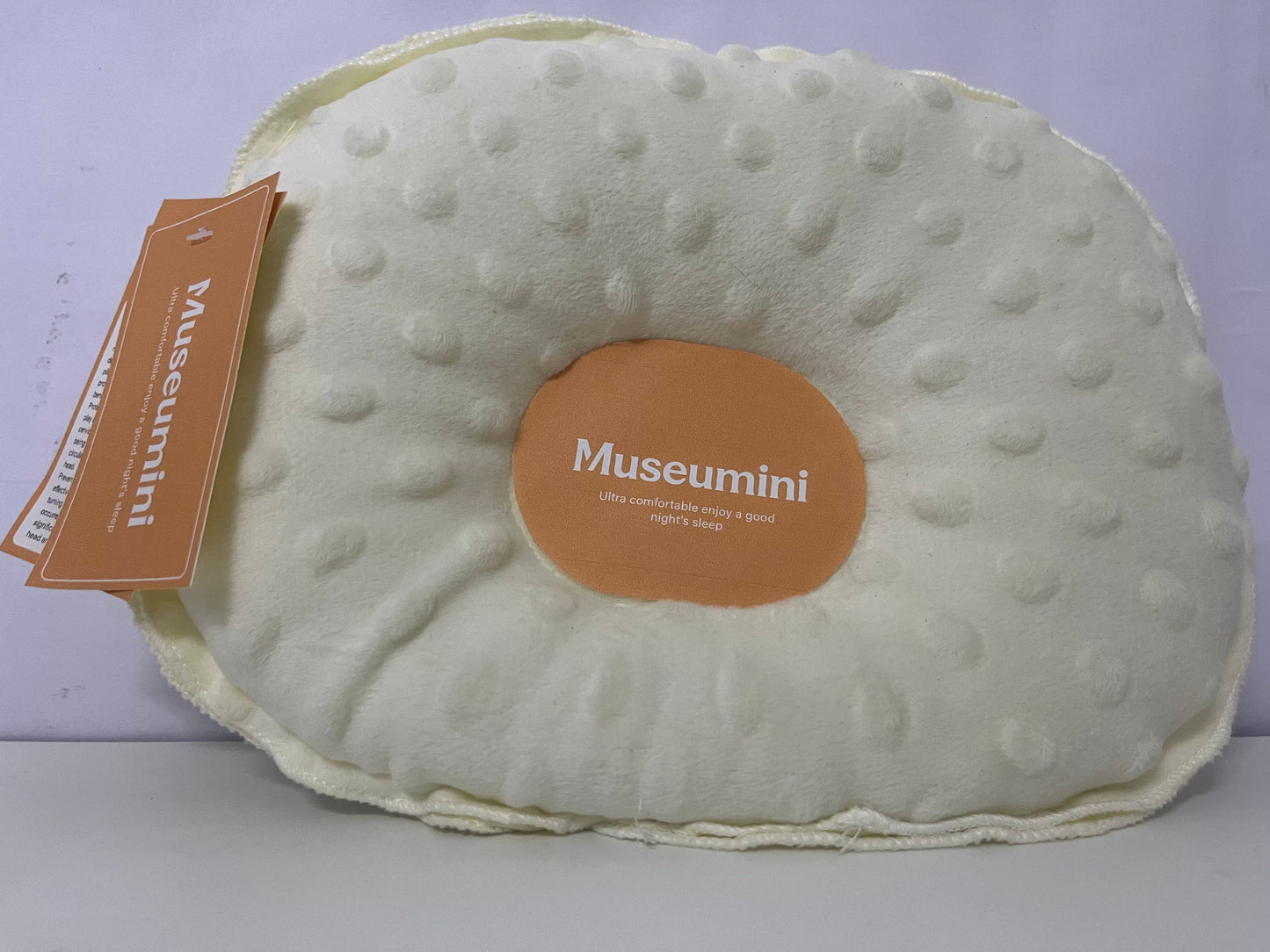[Museumini Pillows]-Baby Shaping Pillow - Anti-Flat Head Newborn Soothing Pillow