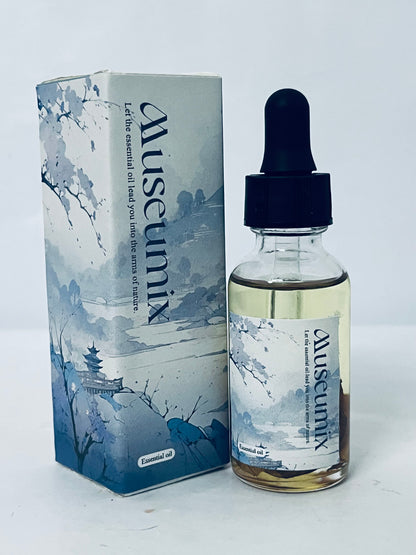 Museumix Natural Plant Essential Oil, 100% Pure Natural Extract, Suitable for Aromatherapy, Diffuser, Humidifier, Massage, for Creating Relaxing & Natural Atmosphere