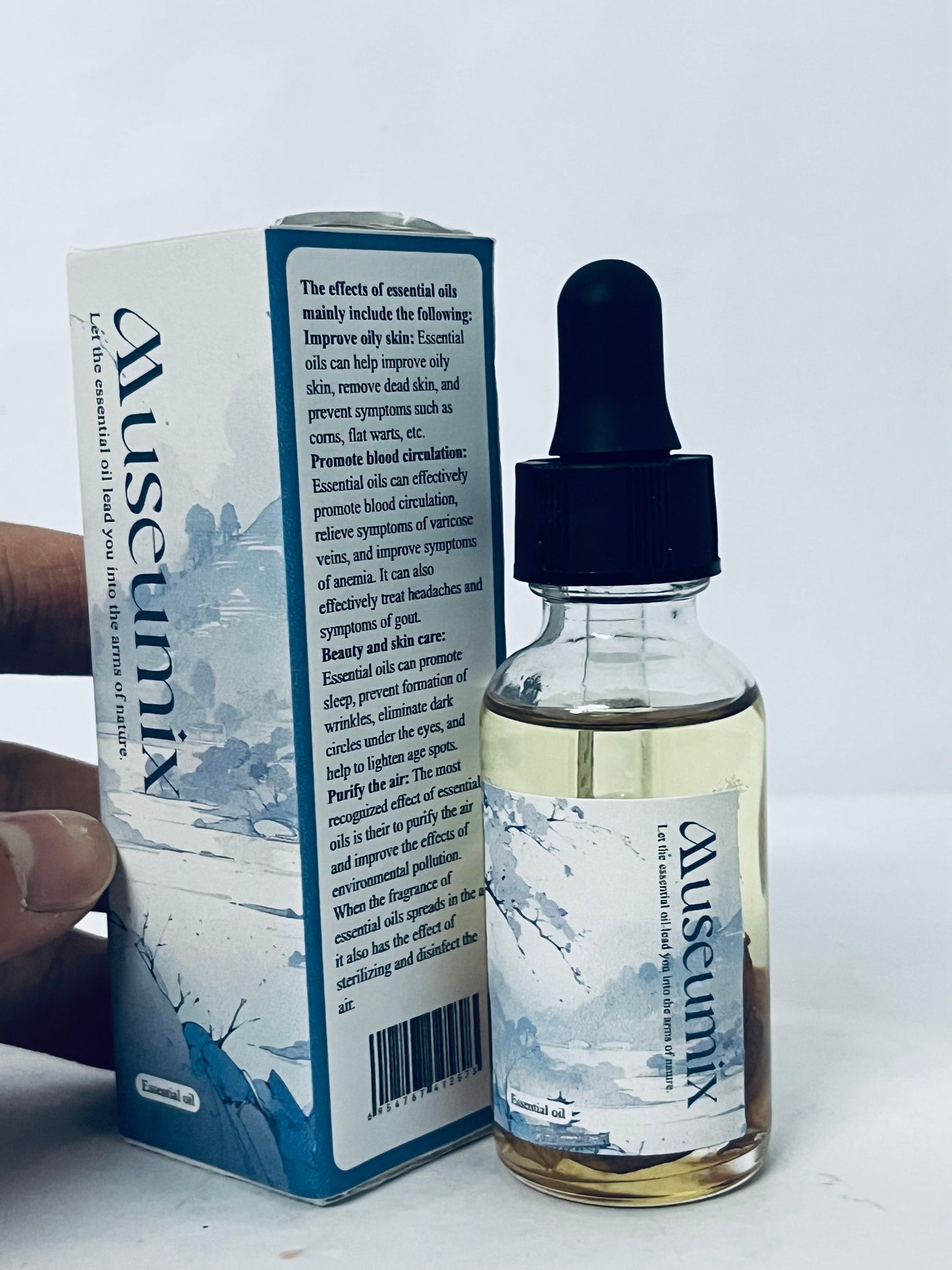 Museumix Natural Plant Essential Oil, 100% Pure Natural Extract, Suitable for Aromatherapy, Diffuser, Humidifier, Massage, for Creating Relaxing & Natural Atmosphere
