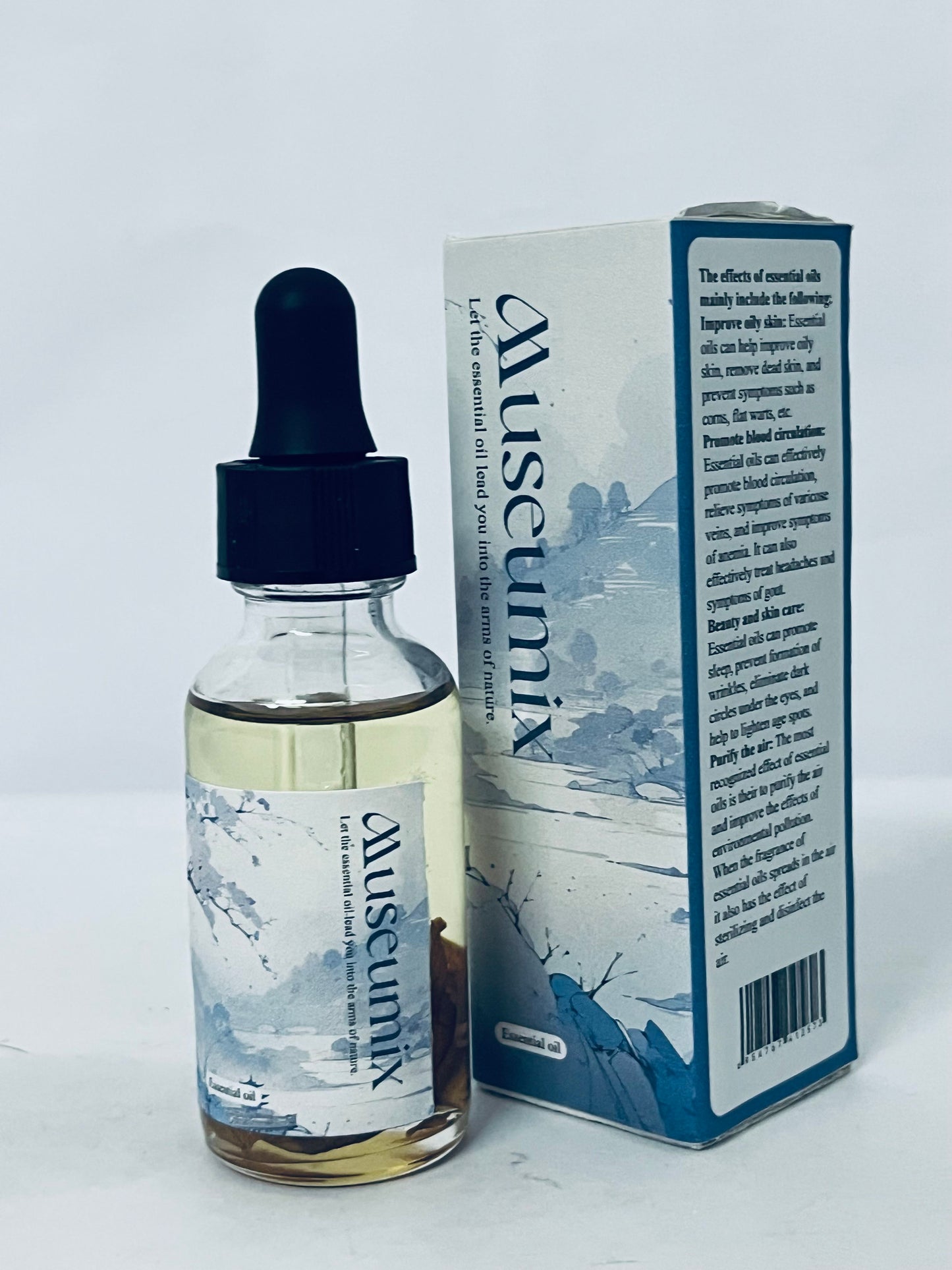 Museumix Natural Plant Essential Oil, 100% Pure Natural Extract, Suitable for Aromatherapy, Diffuser, Humidifier, Massage, for Creating Relaxing & Natural Atmosphere