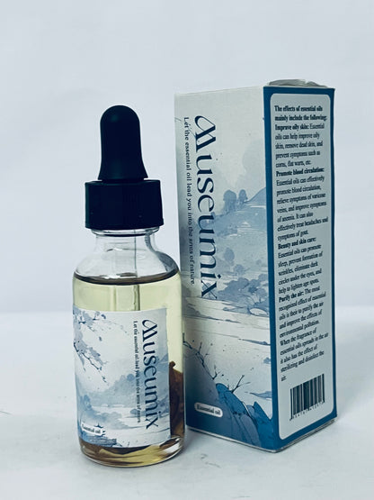 Museumix Natural Plant Essential Oil, 100% Pure Natural Extract, Suitable for Aromatherapy, Diffuser, Humidifier, Massage, for Creating Relaxing & Natural Atmosphere