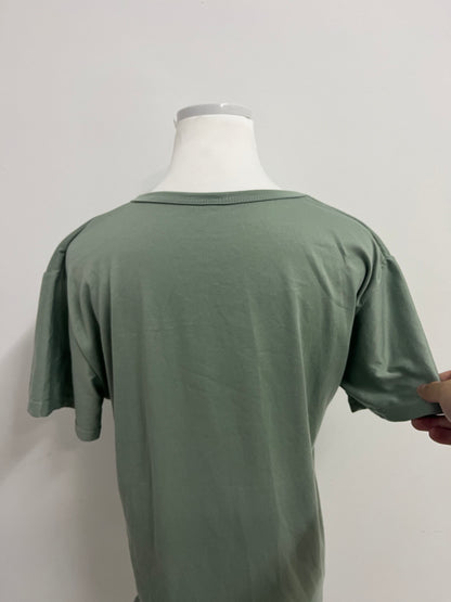 Mvpet Crew Neck Short Sleeve T - Shirt (Light Olive Green)
